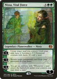 Nissa, Vital Force - Sdcc 2018 Exclusive