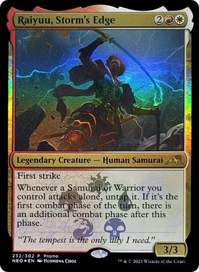 Raiyuu, Storm's Edge - Foil Raiyuu Storm S Edge