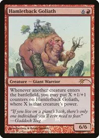 Hamletback Goliath