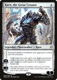 Karn, the Great Creator - Foil Karn The Great Creator