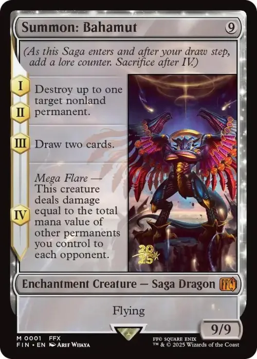 Summon: Bahamut - Foil Summon Bahamut