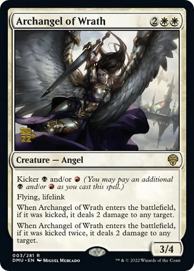Archangel of Wrath - Foil Archangel Of Wrath