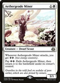 Aethergeode Miner - Foil Aethergeode Miner