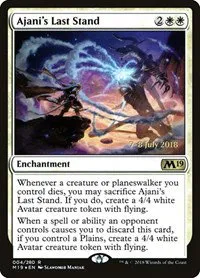 Ajani's Last Stand - Foil Ajani S Last Stand