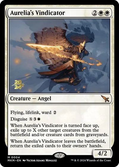 Aurelia's Vindicator - Foil Aurelia S Vindicator