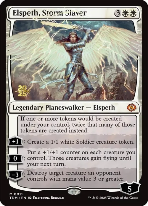 Elspeth, Storm Slayer - Foil Elspeth Storm Slayer