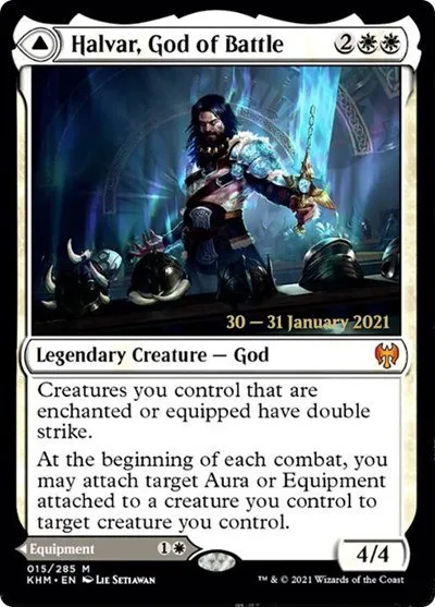 Halvar, God of Battle - Foil Halvar God Of Battle
