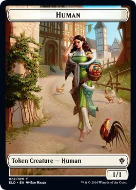 Human 002 (ELD) // Human 002 (ELD) Double-Sided Token - Eld Eld
