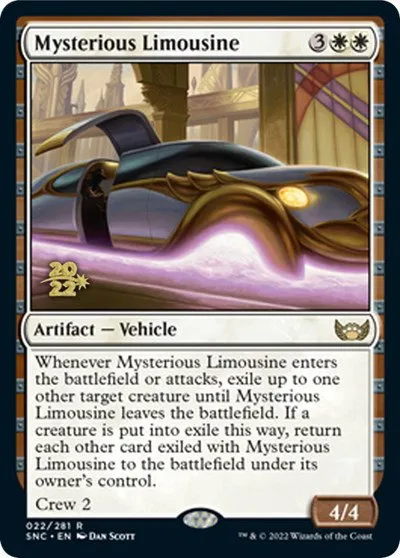 Mysterious Limousine - Foil Mysterious Limousine