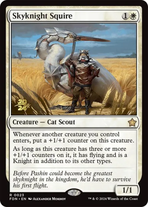 Skyknight Squire - Foil Skyknight Squire