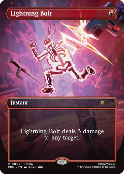 Lightning Bolt - Borderless Lightning Bolt