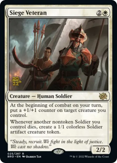 Siege Veteran - Foil Siege Veteran