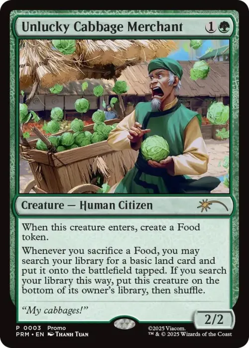 Unlucky Cabbage Merchant - Normal Unlucky Cabbage Merchan