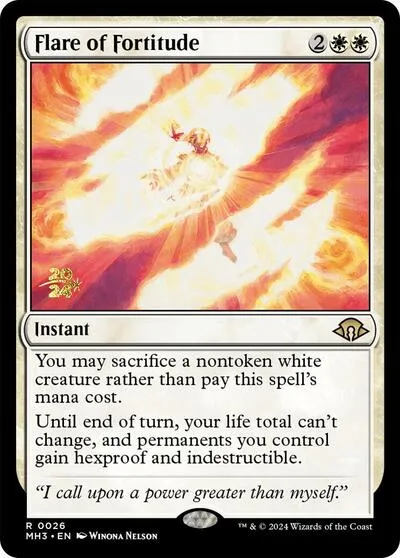 Flare of Fortitude - Foil Flare Of Fortitude