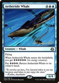 Aethertide Whale - Foil Aethertide Whale