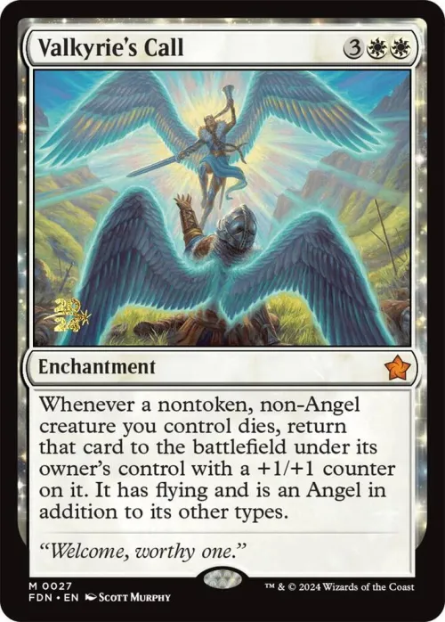 Valkyrie's Call - Foil Valkyrie S Call