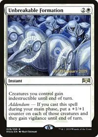 Unbreakable Formation - Foil Unbreakable Formation