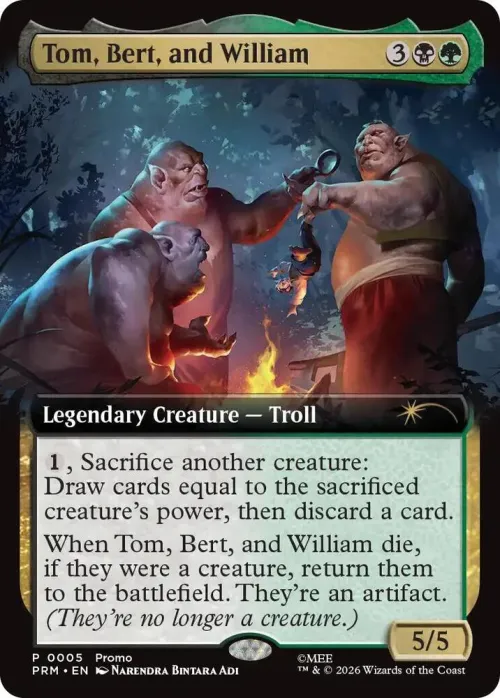 Tom, Bert, and William - Extended Art