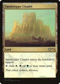 Sandsteppe Citadel - Foil Sandsteppe Citadel