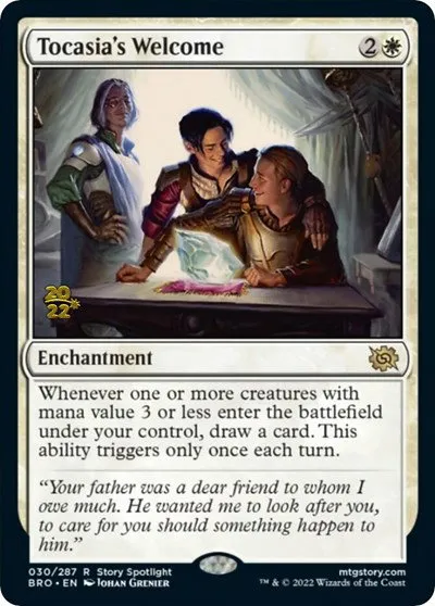 Tocasia's Welcome - Foil Tocasia S Welcome
