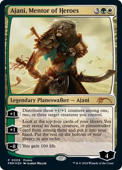 Ajani, Mentor of Heroes - Deluxe Commander Kit