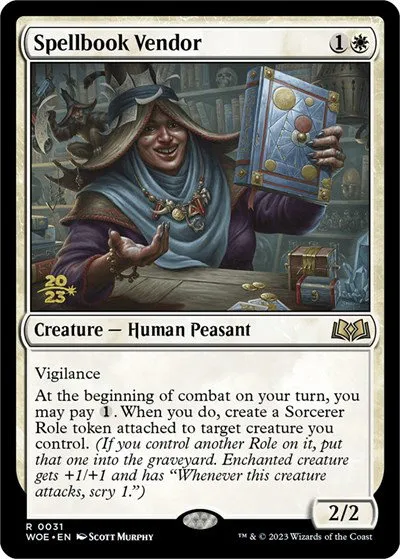 Spellbook Vendor - Foil Spellbook Vendor