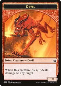 Devil // Satyr Double-Sided Token
