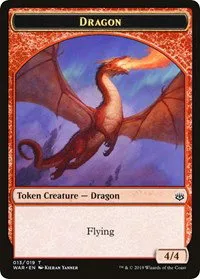 Dragon // Spirit Double-Sided Token