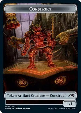 Construct (015) // Blood (017) Double-Sided Token