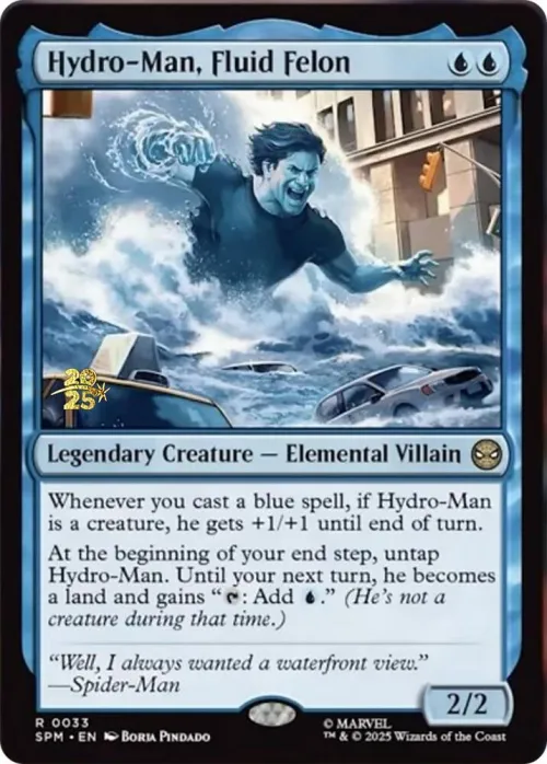 Hydro-Man, Fluid Felon - Foil Hydro Man Fluid Felon