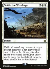 Settle the Wreckage - Foil Settle The Wreckage
