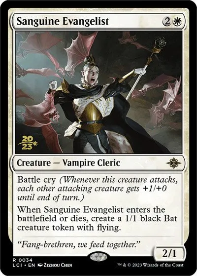 Sanguine Evangelist - Foil Sanguine Evangelist