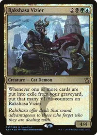 Rakshasa Vizier - Foil Rakshasa Vizier