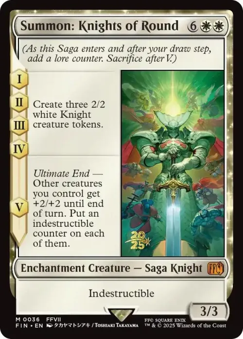 Summon: Knights of Round - Foil Summon Knights Of Round
