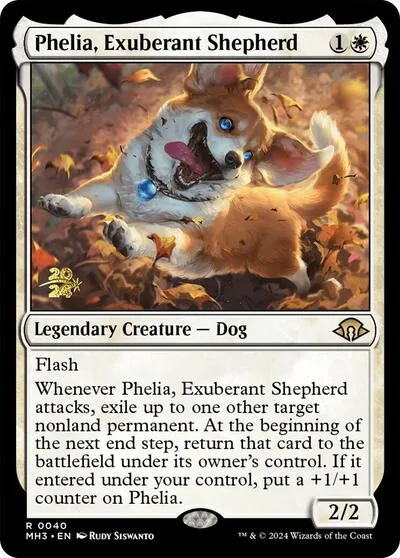 Phelia, Exuberant Shepherd - Foil Phelia Exuberant Shepherd