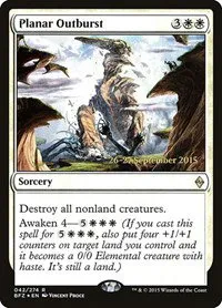 Planar Outburst - Foil Planar Outburst