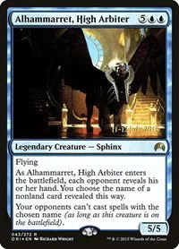Alhammarret, High Arbiter - Foil Alhammarret High Arbiter