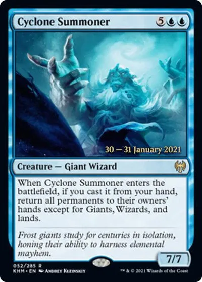 Cyclone Summoner - Foil Cyclone Summoner