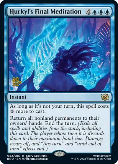 Hurkyl's Final Meditation - Foil Hurkyl S Final Meditation