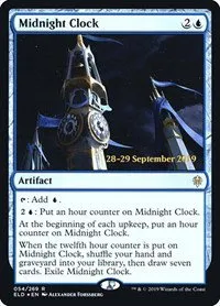 Midnight Clock - Foil Midnight Clock