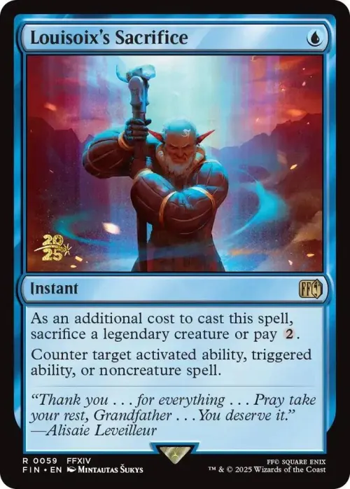 Louisoix's Sacrifice - Foil Louisoix S Sacrifice