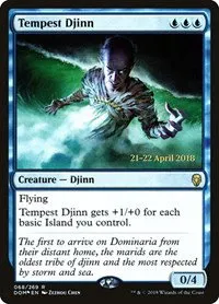 Tempest Djinn - Foil Tempest Djinn