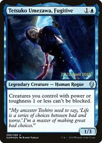 Tetsuko Umezawa, Fugitive - Foil Tetsuko Umezawa Fugitive