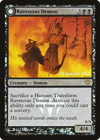 Ravenous Demon - Foil Ravenous Demon