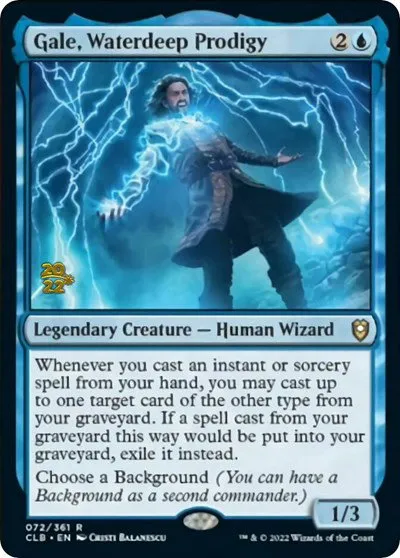 Gale, Waterdeep Prodigy - Foil Gale Waterdeep Prodigy