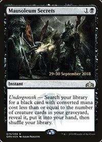 Mausoleum Secrets - Foil Mausoleum Secrets