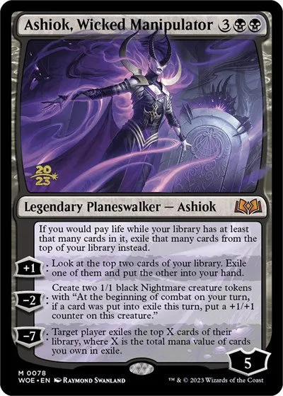 Ashiok, Wicked Manipulator - Foil Ashiok Wicked Manipulator