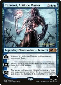 Tezzeret, Artifice Master - Foil Tezzeret Artifice Master