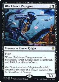 Blacklance Paragon - Foil Blacklance Paragon