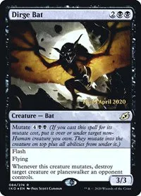 Dirge Bat - Foil Dirge Bat
